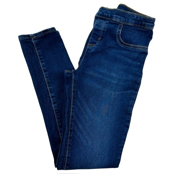 Levi's Girls 710 Super Skinny Blue Denim Mid-Rise Stretch Fit Jeans Size 16 - Picture 3 of 12